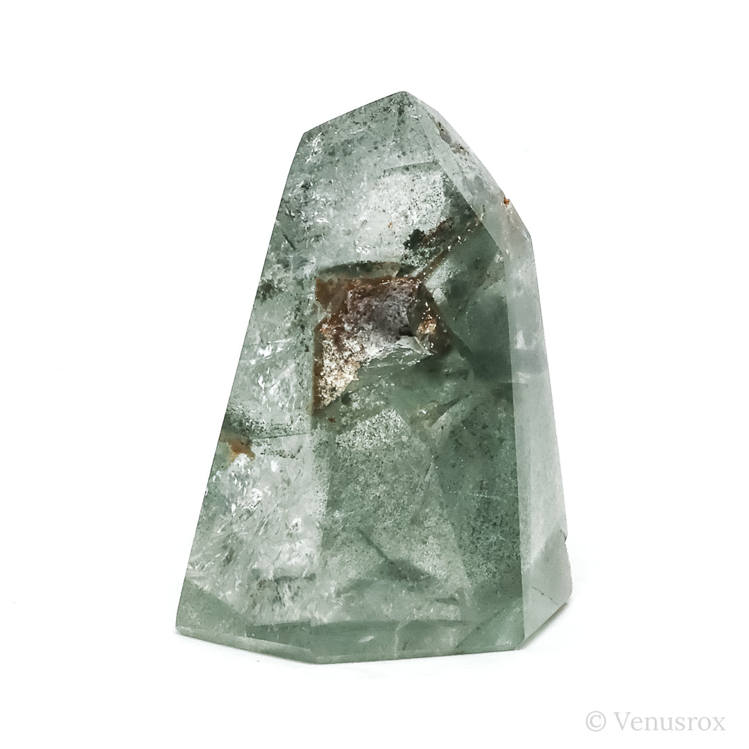 Chlorite Phantom Quartz Polished/Natural Point from Madagascar | Venusrox