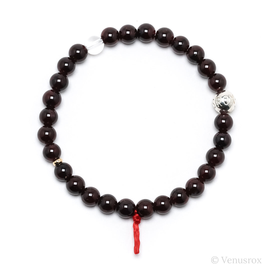 Almandine Garnet Bracelet from India | Venusrox
