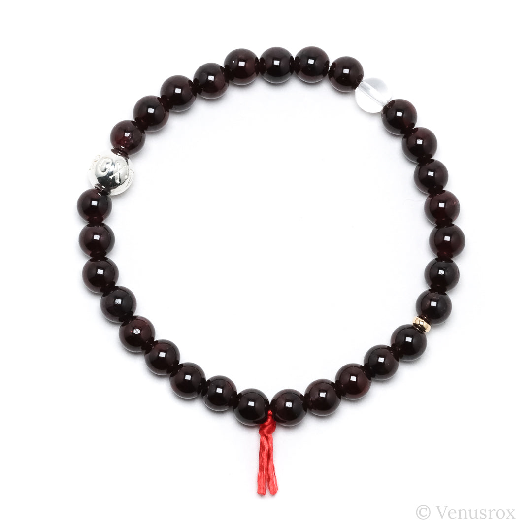Almandine Garnet Bracelet from India | Venusrox