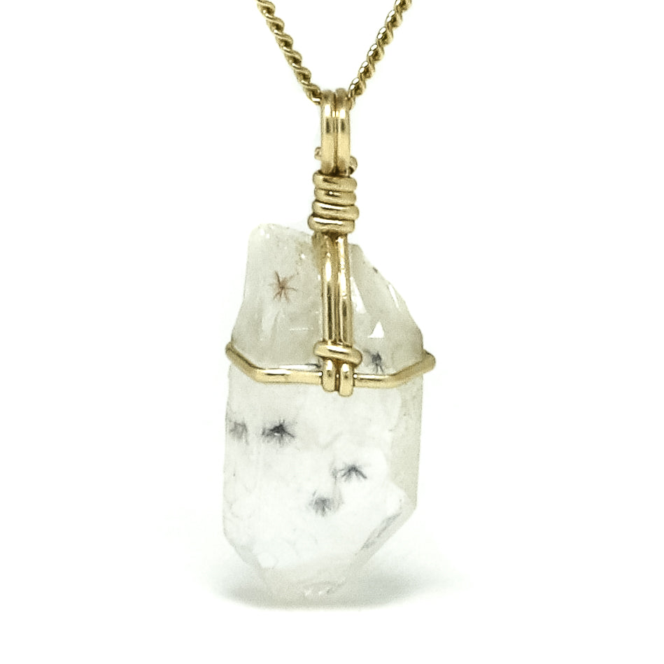 Hollandite Quartz Natural Crystal Pendant from Madagascar | Venusrox