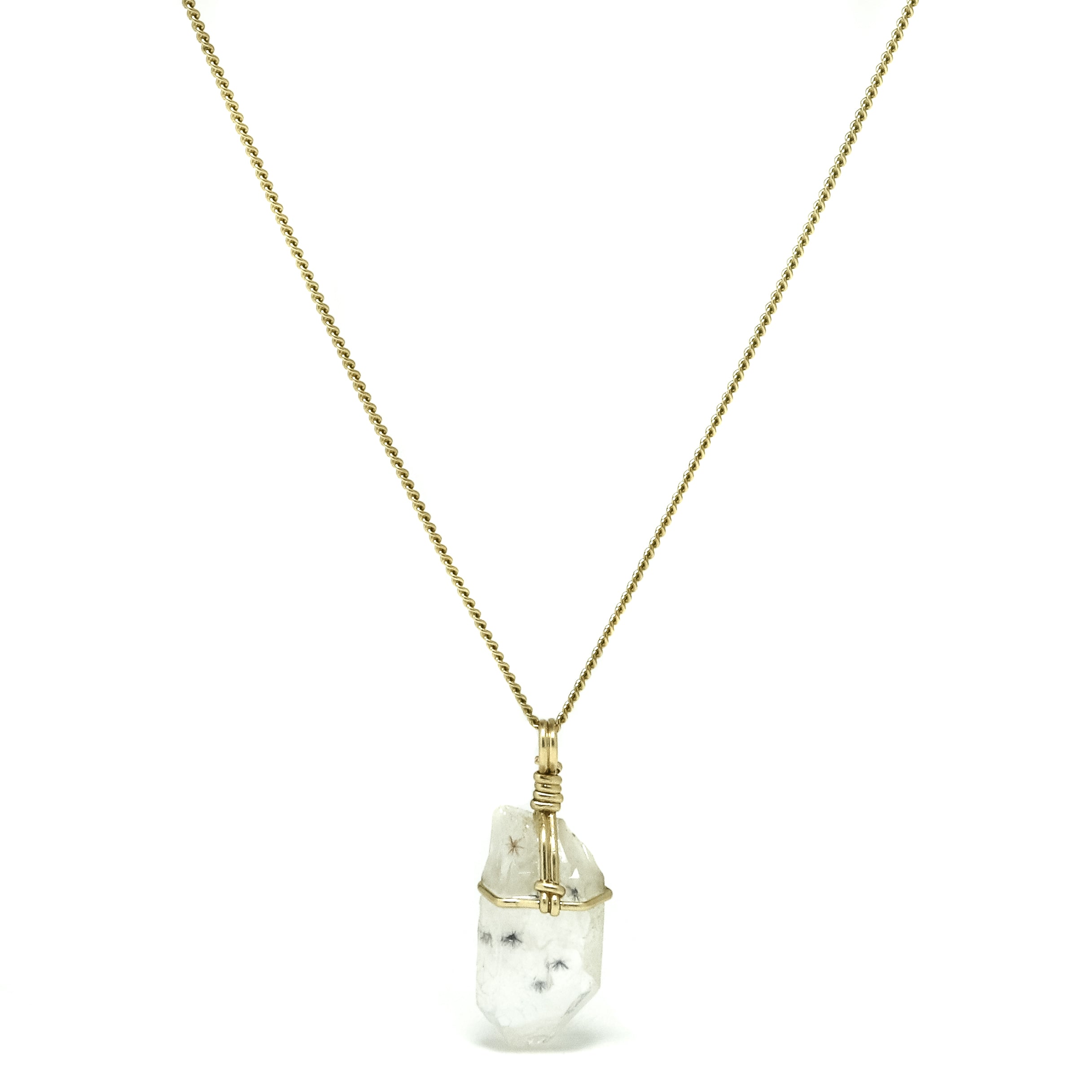 Hollandite Quartz Natural Crystal Pendant from Madagascar | Venusrox