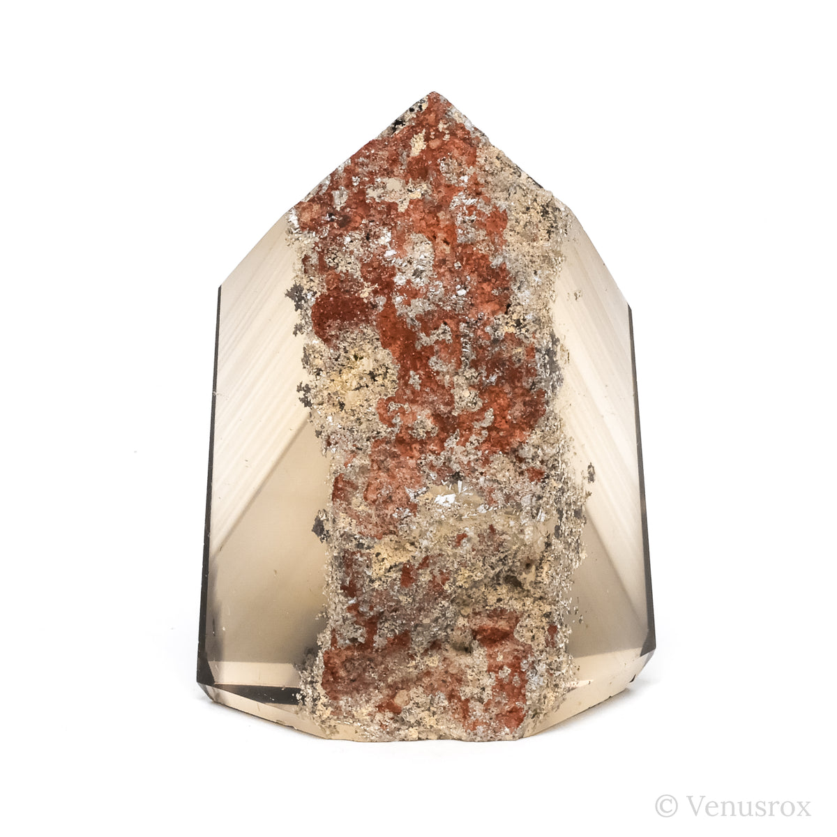 Smoky Phantom Lodalite Quartz Polished/Natural Point from Brazil | Venusrox