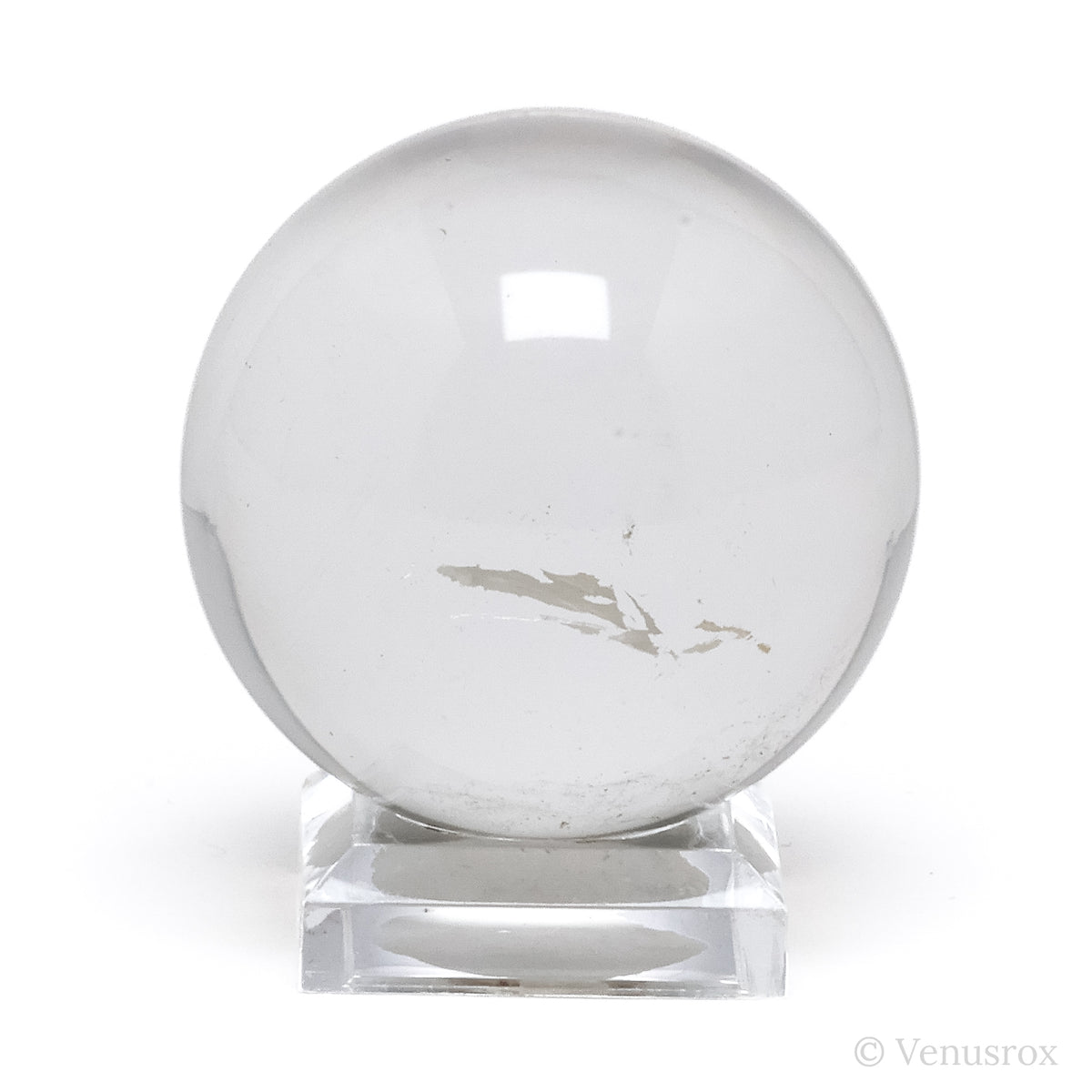 Clear Quartz Polished Sphere from Brazil | Venusrox