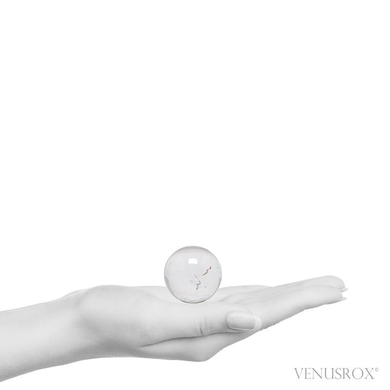 Clear Quartz Polished Sphere from Brazil | Venusrox