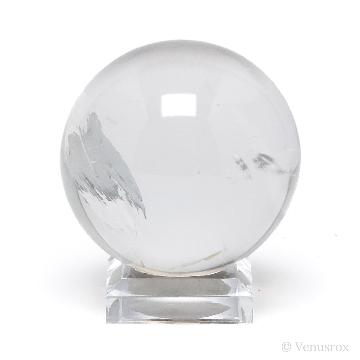 Clear Quartz Polished Sphere from Brazil | Venusrox