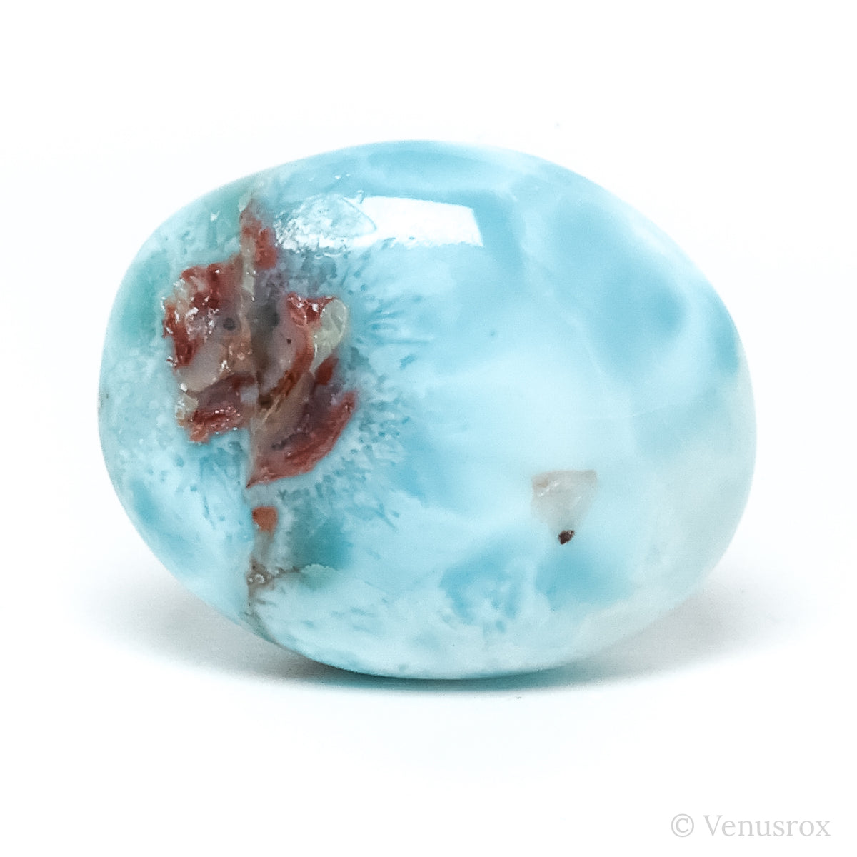 Larimar Polished Crystal from Dominican Republic | Venusrox