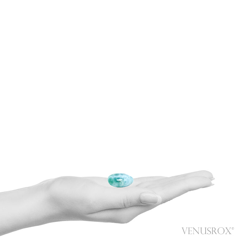 Larimar Polished Crystal from Dominican Republic | Venusrox