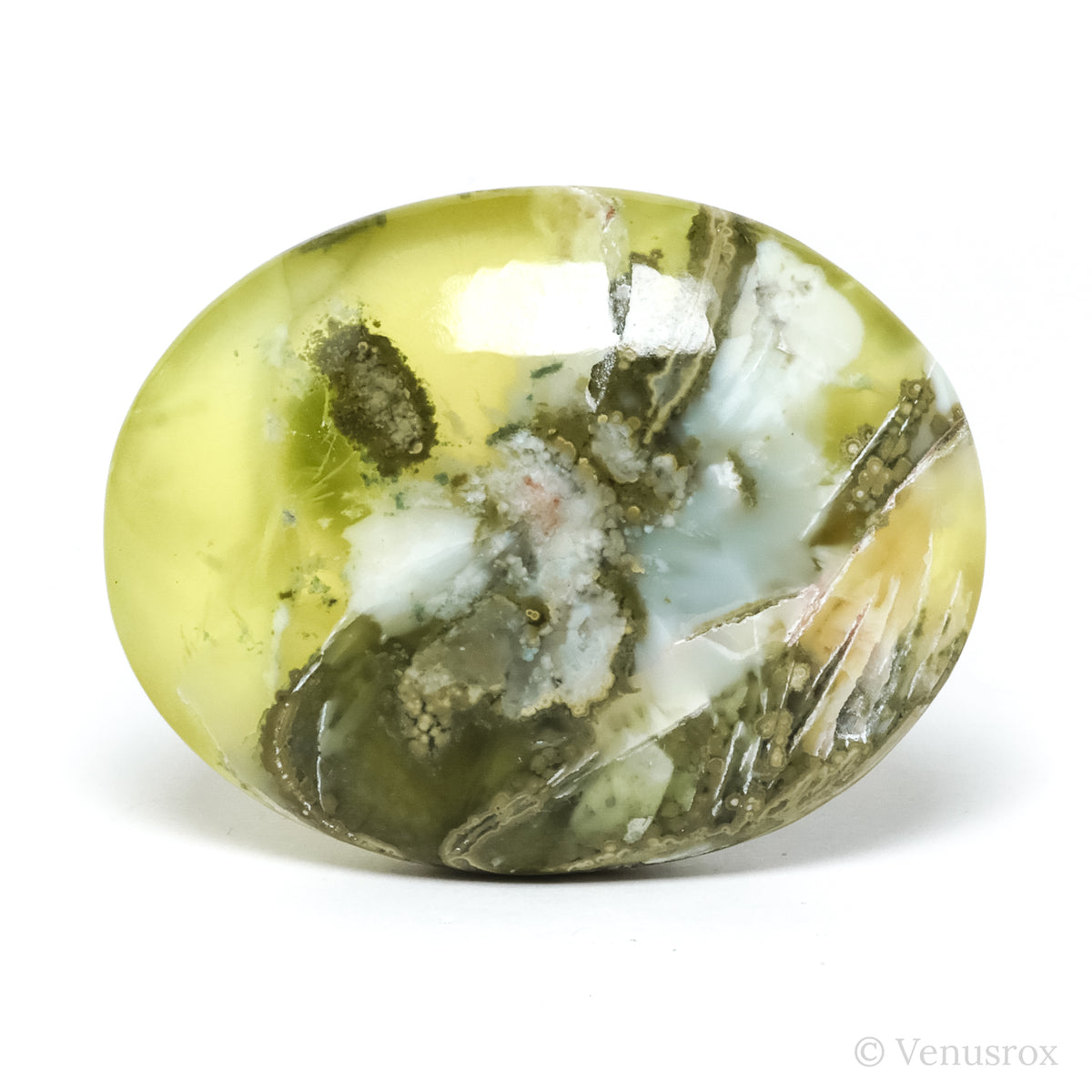 Prehnite Polished Crystal from Wave Hill, Northern Territory, Australia | Venusrox