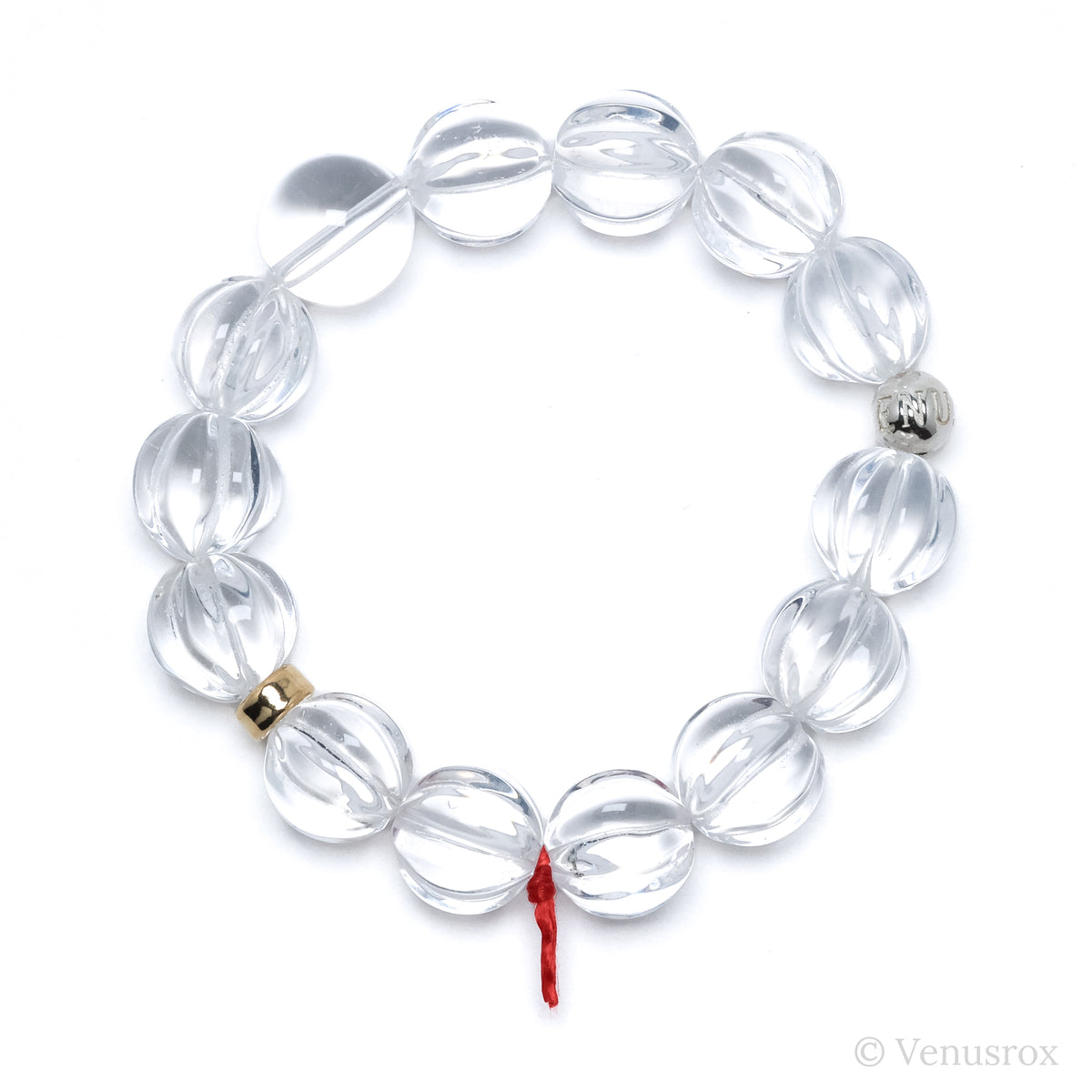 Clear Quartz Bead Bracelet from Brazil | Venusrox