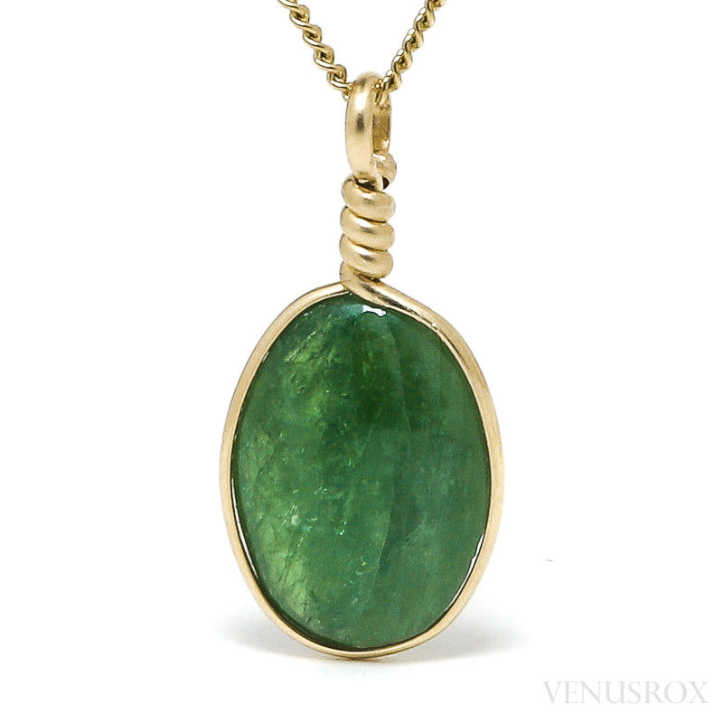 Tsavorite Garnet Natural Crystal Pendant from Tanzania | Venusrox
