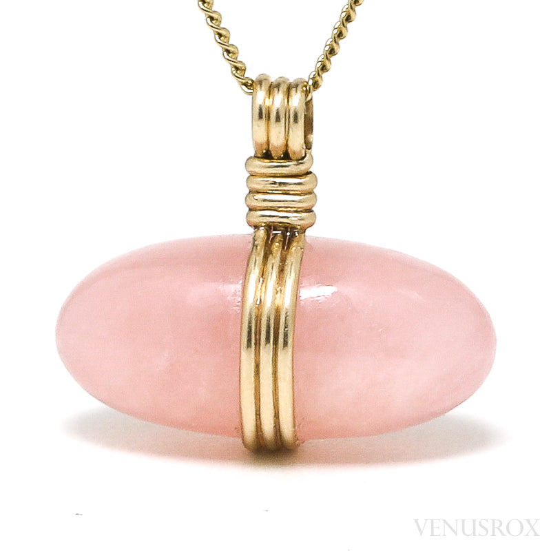 Morganite Polished Crystal Pendant from Brazil | Venusrox