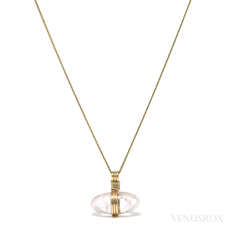 Danburite Polished Crystal Pendant from Mexico | Venusrox