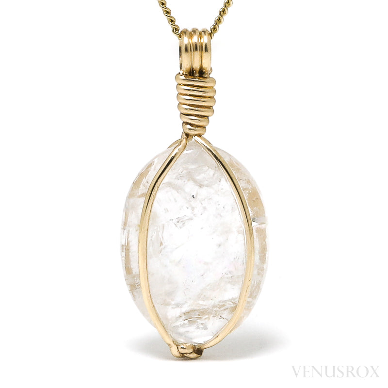 Danburite Polished Crystal Pendant from Mexico | Venusrox