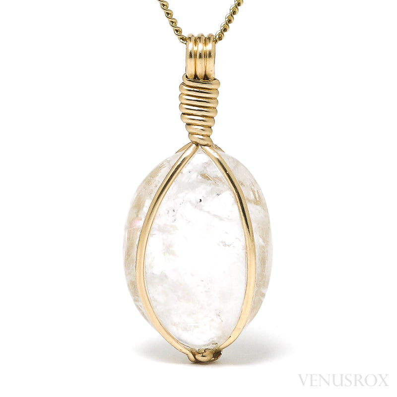 Danburite Polished Crystal Pendant from Mexico | Venusrox