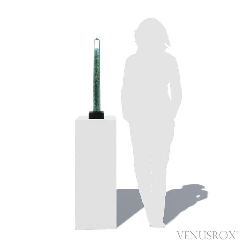 Green Aventurine Polished Point from Brazil | Venusrox