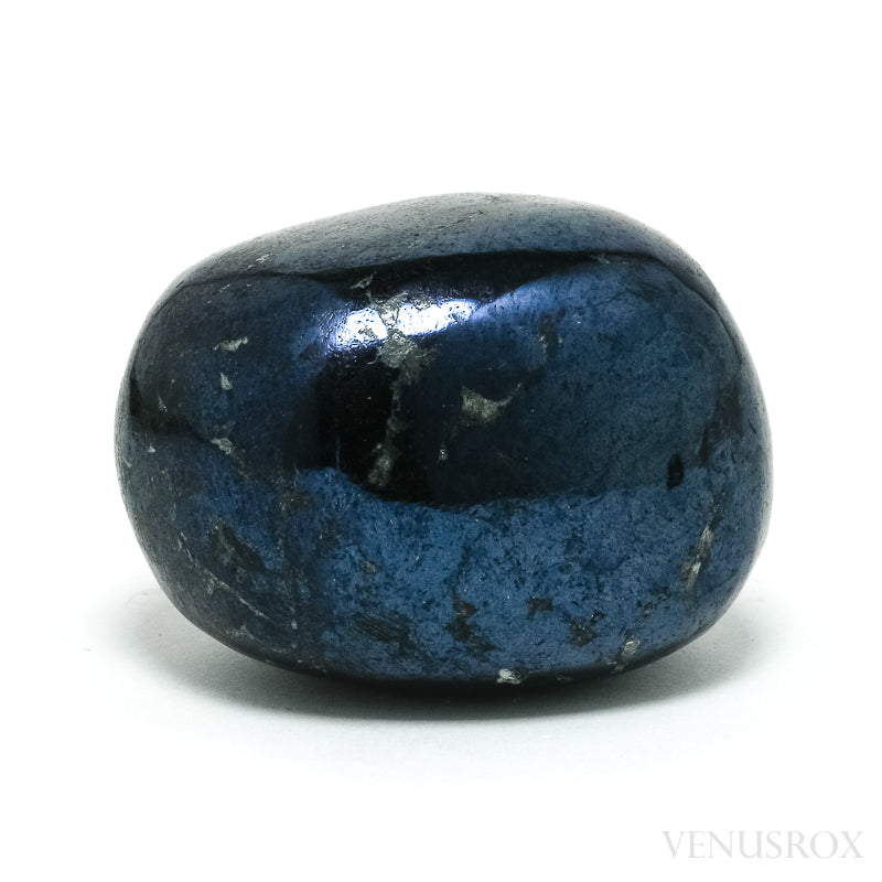 Covellite with Pyrite Polished Crystal from Peru | Venusrox