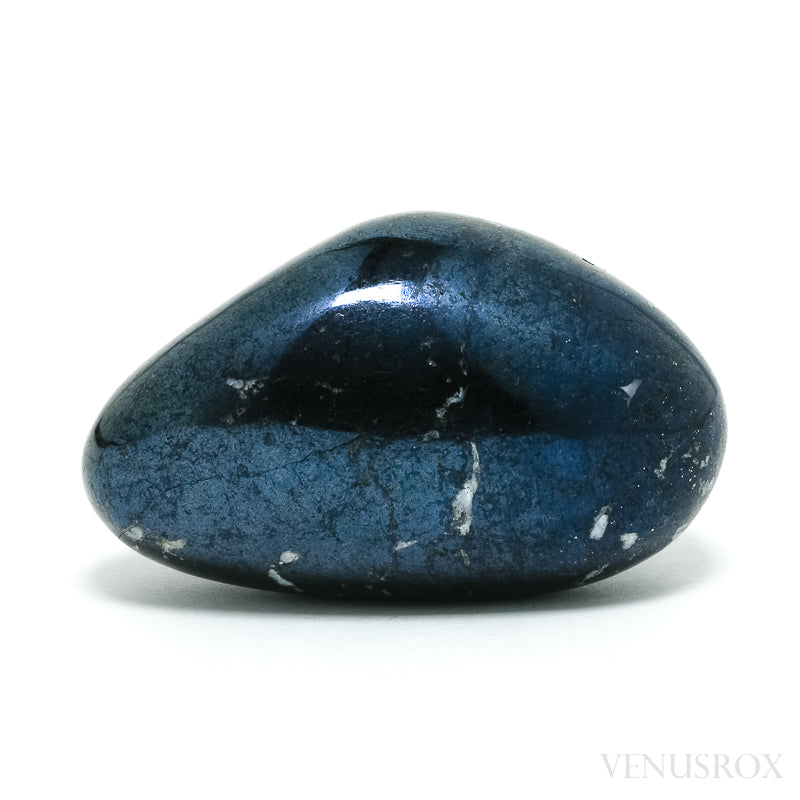 Covellite with Pyrite Polished Crystal from Peru | Venusrox