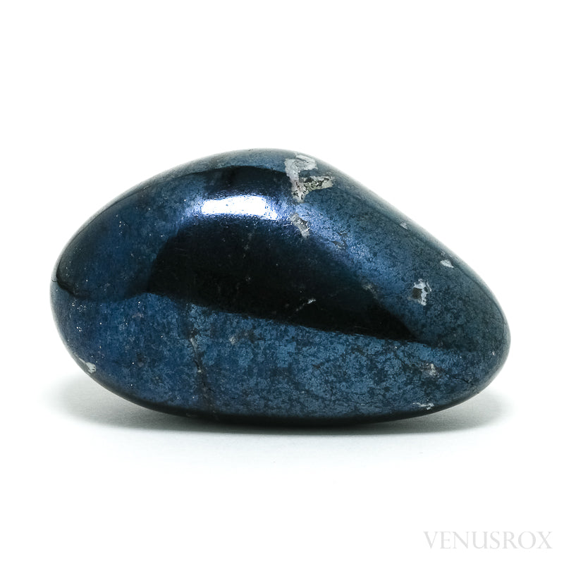 Covellite with Pyrite Polished Crystal from Peru | Venusrox