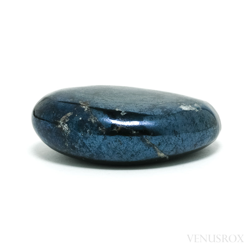 Covellite with Pyrite Polished Crystal from Peru | Venusrox