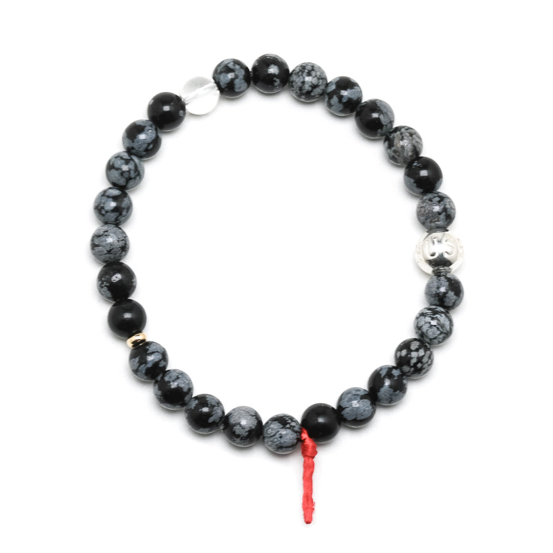 Snowflake Obsidian Bracelet from Mexico | Venusrox