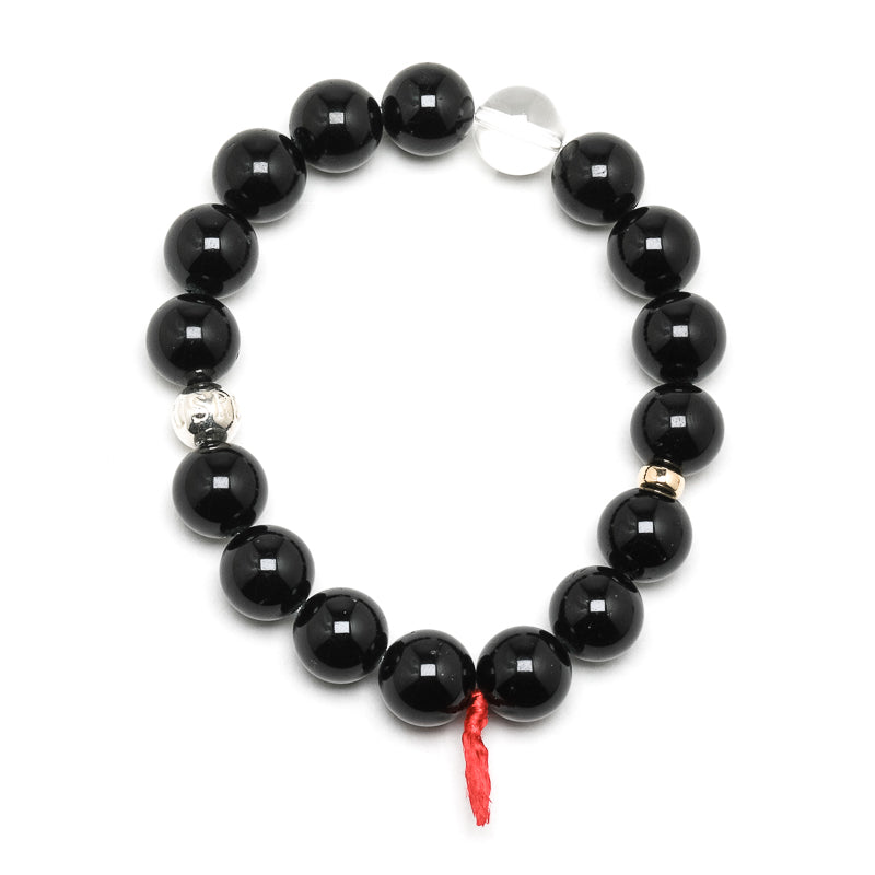 Black Tourmaline Bracelet from Brazil | Venusrox