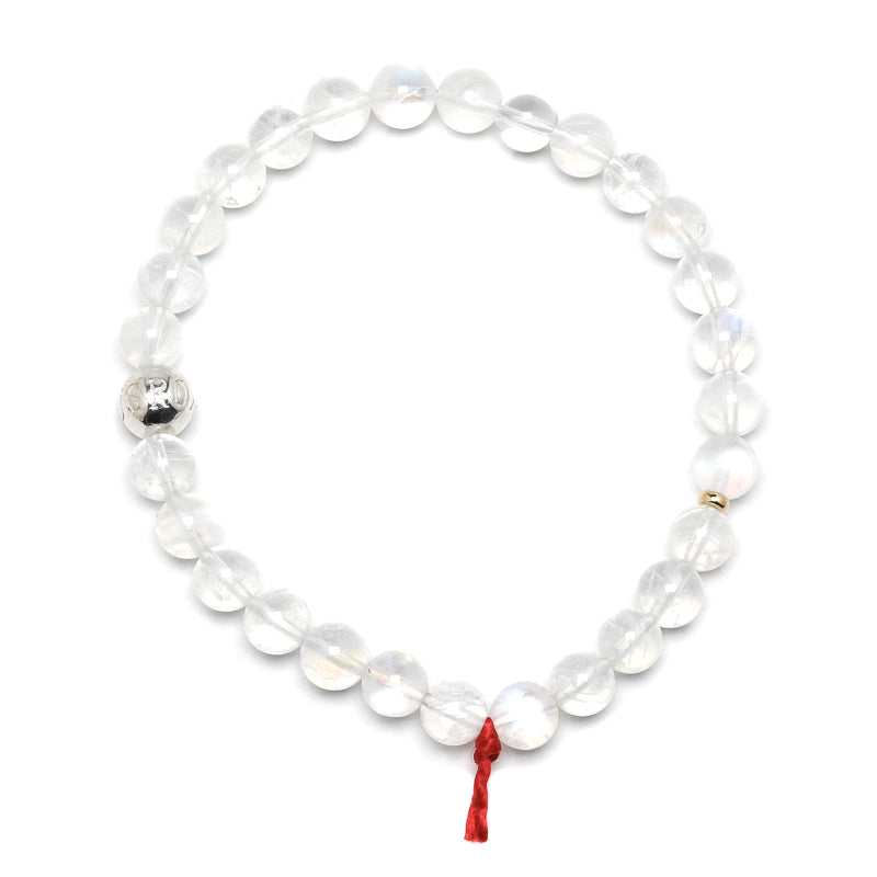 Rainbow Moonstone Bracelet from Sri Lanka | Venusrox