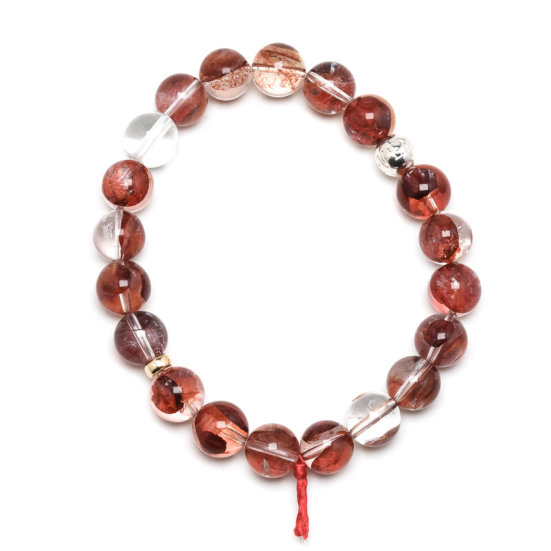 Hematoid Quartz Bracelet from Madagascar | Venusrox