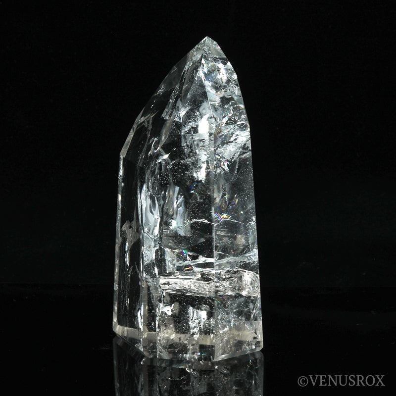 Smoky Lemurian Quartz Polished Point from Brazil | Venusrox