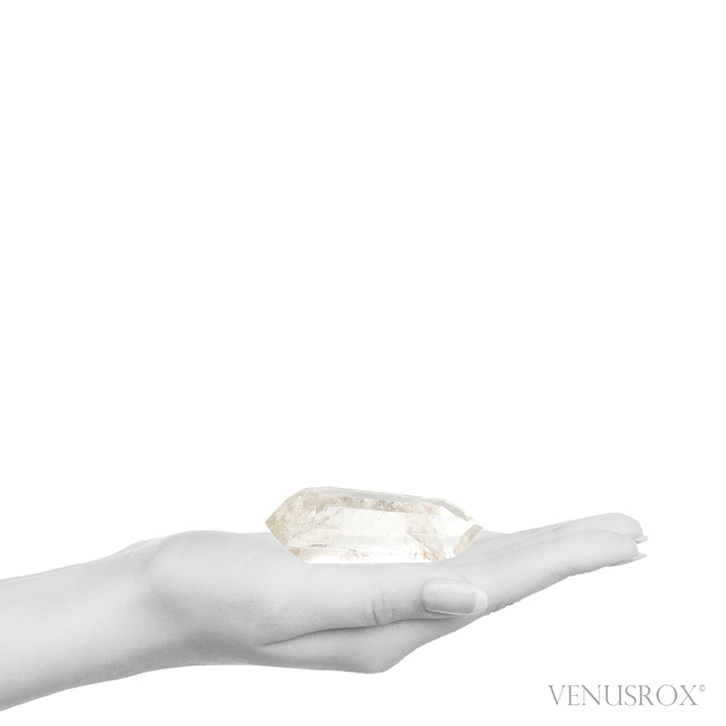 Smoky Lemurian Quartz Polished Double Terminated Point from Brazil | Venusrox
