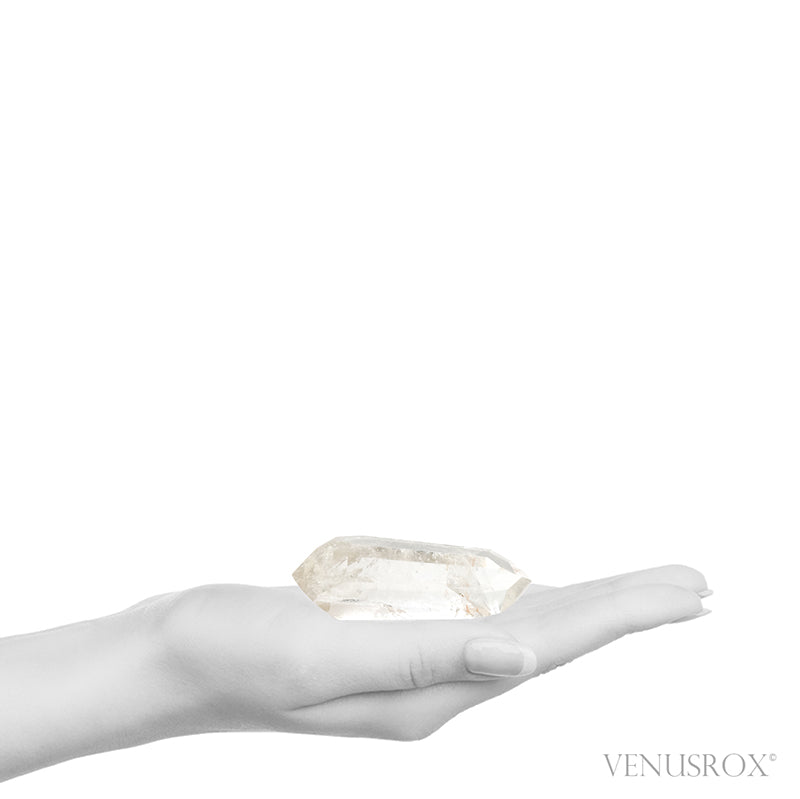 Smoky Lemurian Quartz Polished Double Terminated Point from Brazil | Venusrox