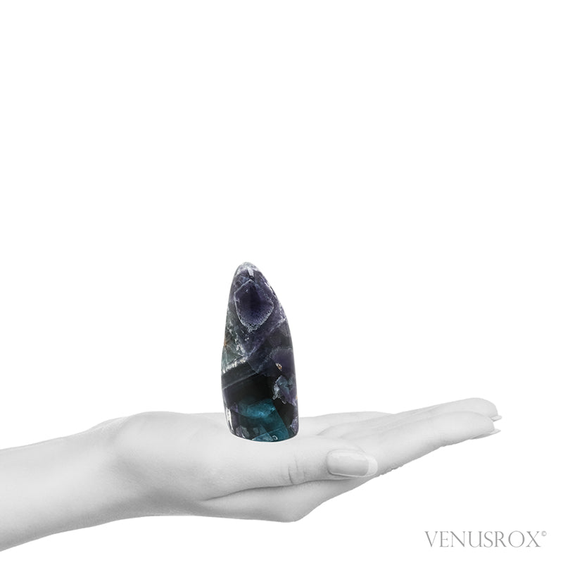 Fluorite Polished Freeform from Mexico | Venusrox