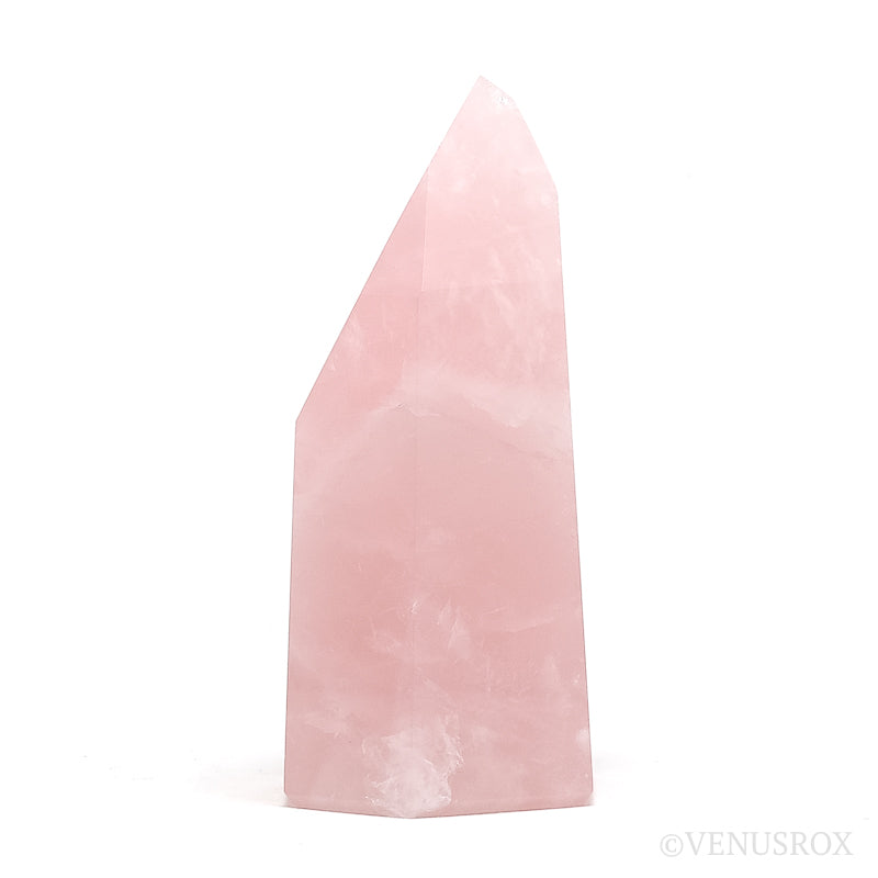Rose Quartz Polished Point from Brazil | Venusrox
