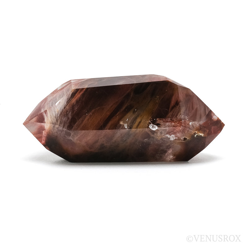 Amphibole Quartz Double Terminated Polished Point from Brazil | Venusrox