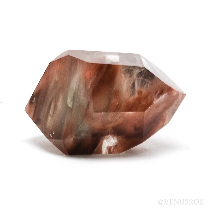 Amphibole Quartz Double Terminated Polished Point from Brazil | Venusrox