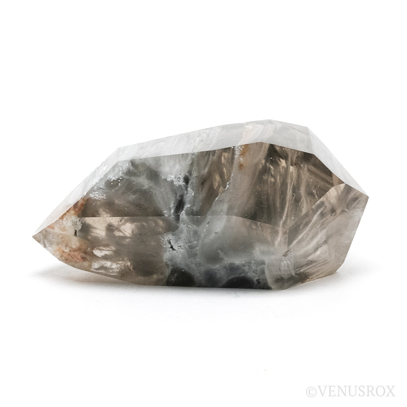 Amphibole Quartz Double Terminated Polished Point from Brazil | Venusrox
