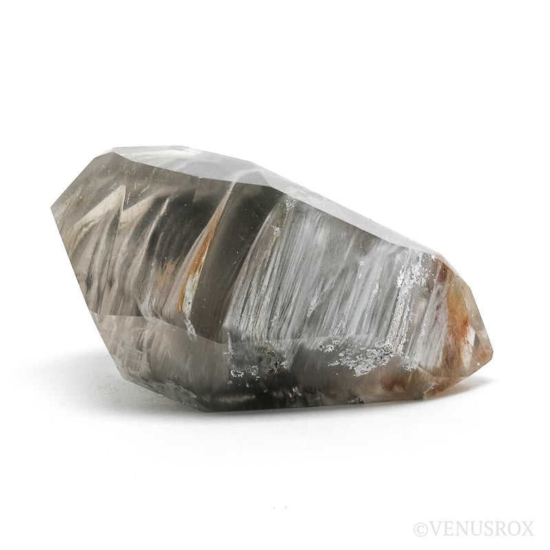 Amphibole Quartz Double Terminated Polished Point from Brazil | Venusrox