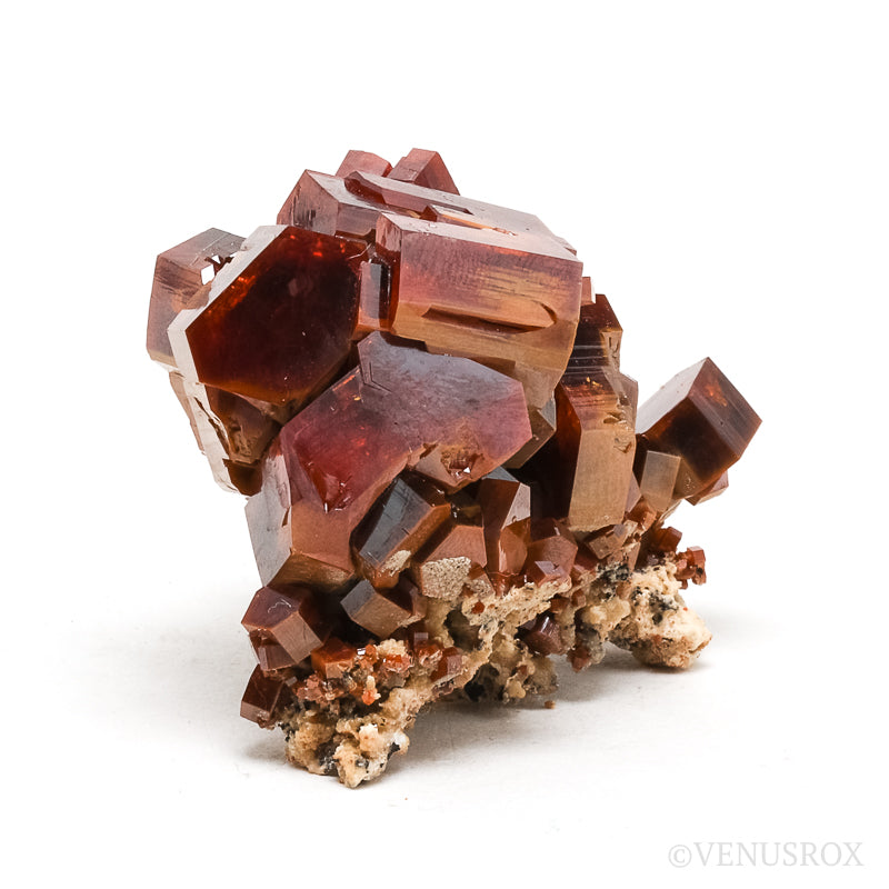 Vanadinite Natural Cluster from Mibladen, Midelt, Meknes-Tafilalet Region, Morocco | Venusrox