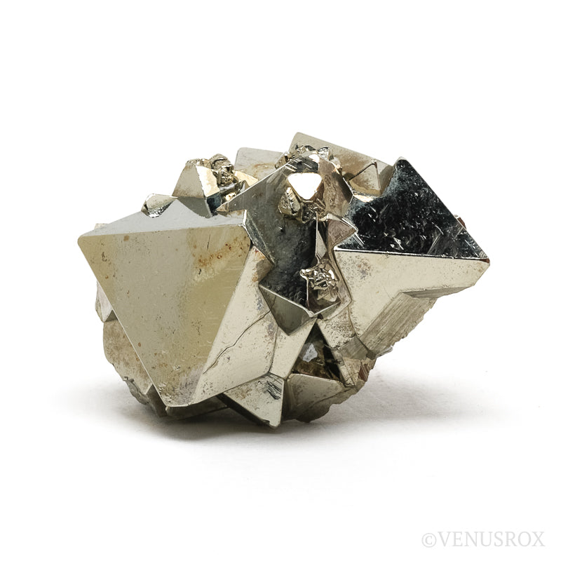 Pyrite Natural Cluster from the Huanzala Mine, Huallanca District, Dos de Mayo Province, Huánuco Department, Peru | Venusrox