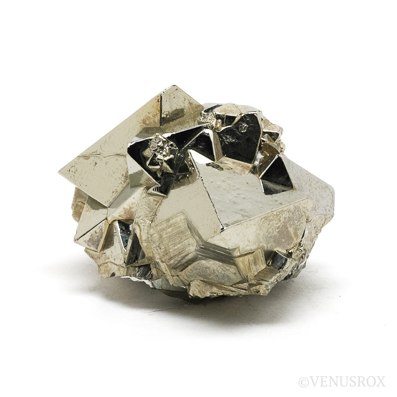 Pyrite Natural Cluster from the Huanzala Mine, Huallanca District, Dos de Mayo Province, Huánuco Department, Peru | Venusrox