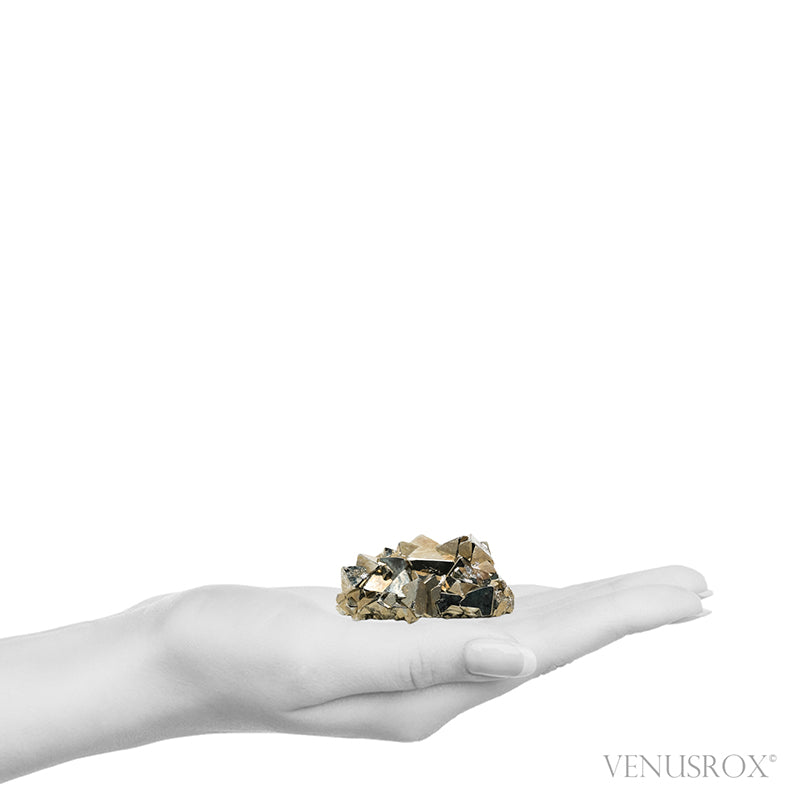 Pyrite Natural Cluster from the Huanzala Mine, Huallanca District, Dos de Mayo Province, Huánuco Department, Peru | Venusrox