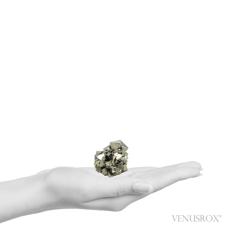 Pyrite Natural Cluster from the Huanzala Mine, Huallanca District, Dos de Mayo Province, Huánuco Department, Peru | Venusrox