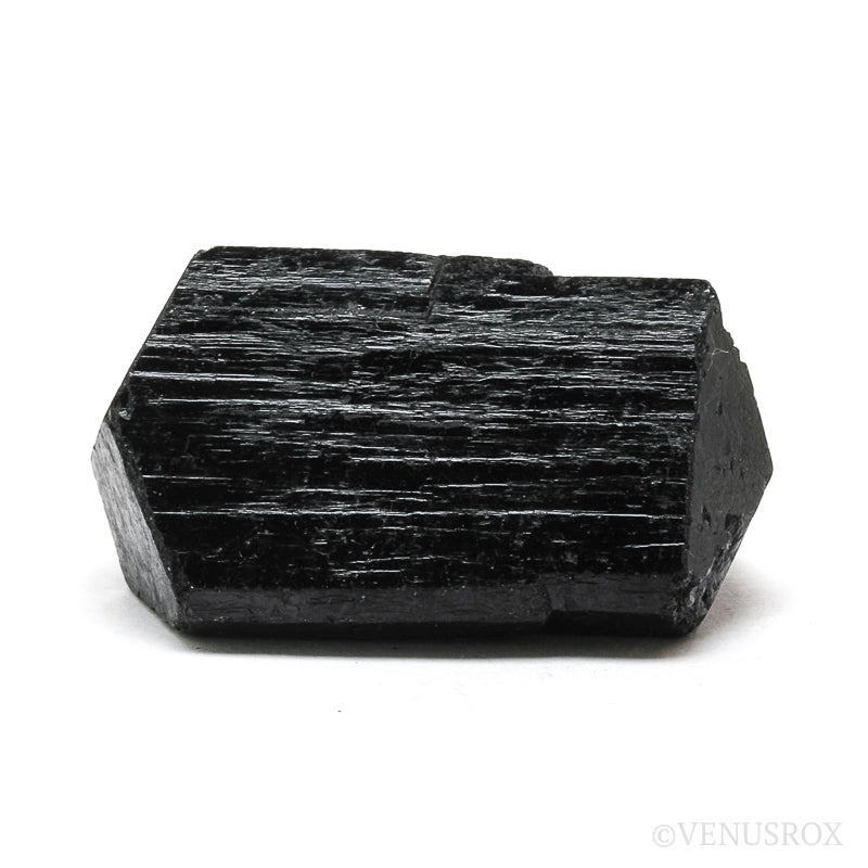 Black Tourmaline Double Terminated Natural Crystal from India | Venusrox