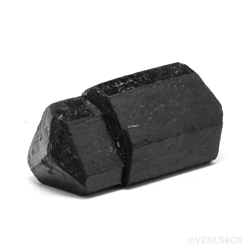 Black Tourmaline Double Terminated Natural Crystal from India | Venusrox
