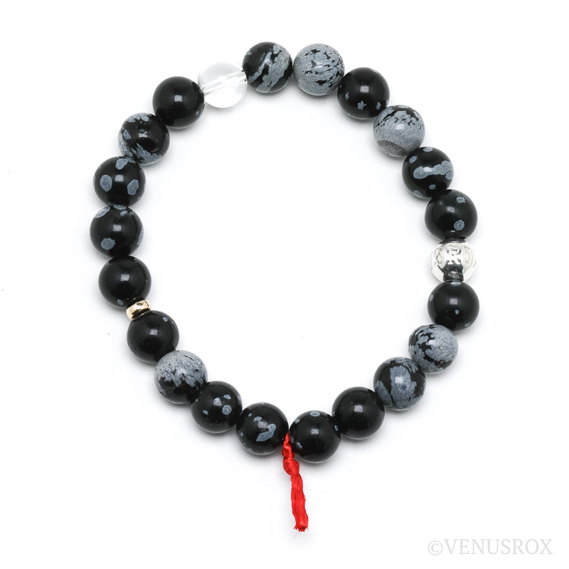 Snowflake Obsidian Bracelet from Mexico | Venusrox