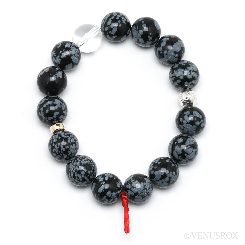 Snowflake Obsidian Bracelet from Mexico | Venusrox