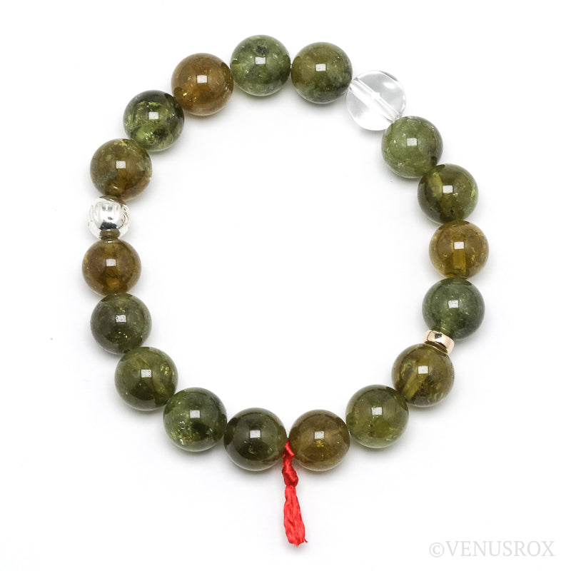 Green Garnet Bracelet from Namibia | Venusrox