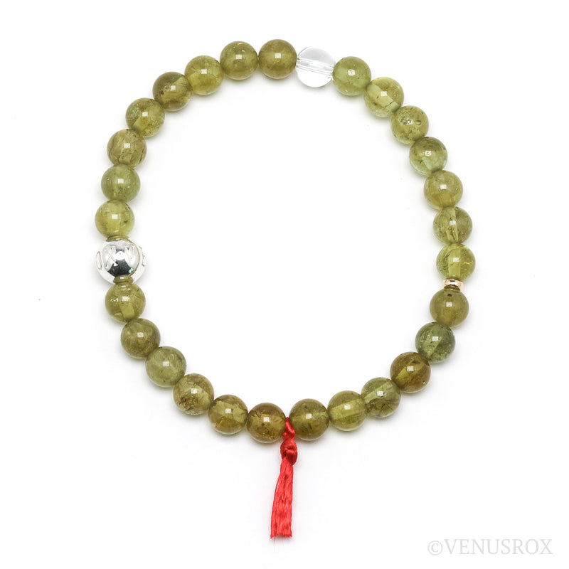 Green Garnet Bracelet from Namibia | Venusrox