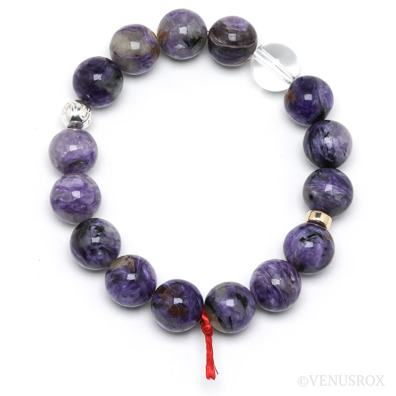 Charoite Bracelet from Murun Massif, Chara River Area, Russia | Venusrox