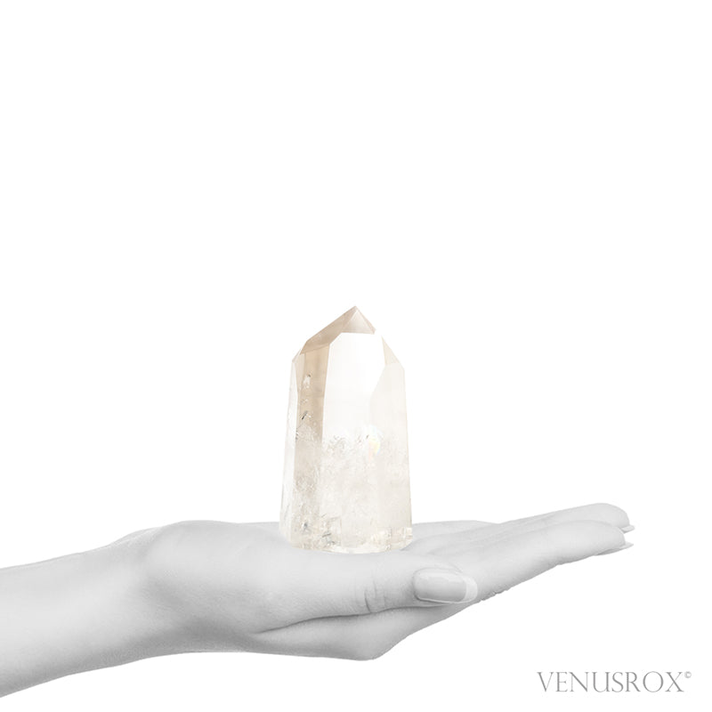 Lemurian Quartz Polished Point from Brazil | Venusrox