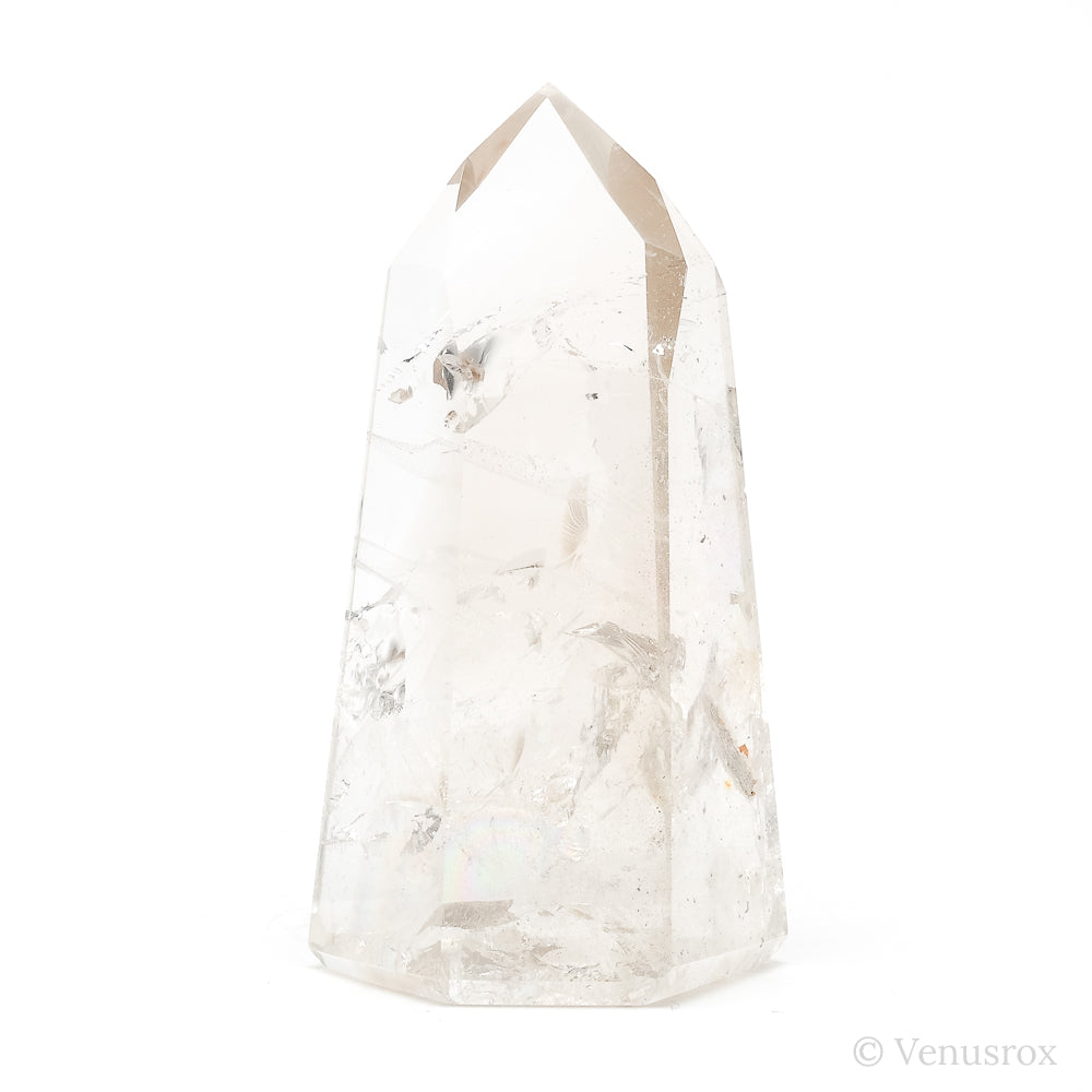 Smoky Lemurian Quartz Polished Point from Brazil | Venusrox